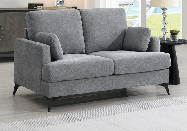 Ernesto 2 Seater In Dark Grey