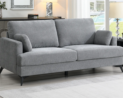 Ernesto 3 Seater In Dark Grey