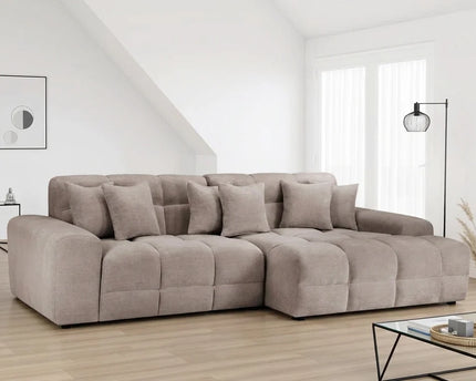 Jacob Latte Right Hand Facing Corner Sofa