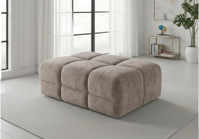 Jacob Latte Large Footstool