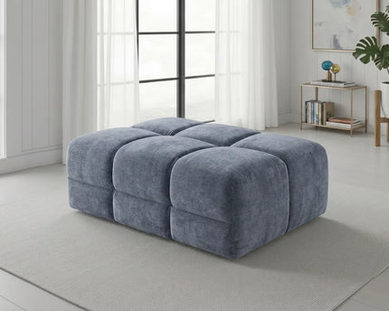 Jacob Grey Large Footstool
