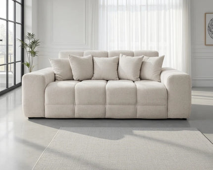 Jacob Natural 3 Seater Sofa