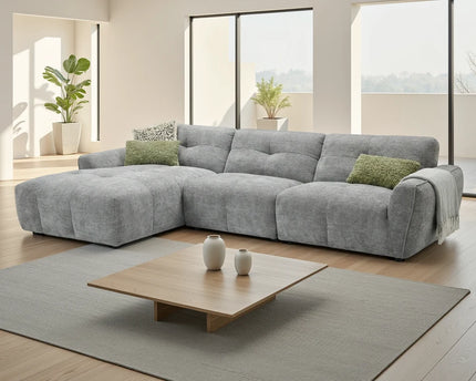 Montana Grey Left Hand Corner Sofa