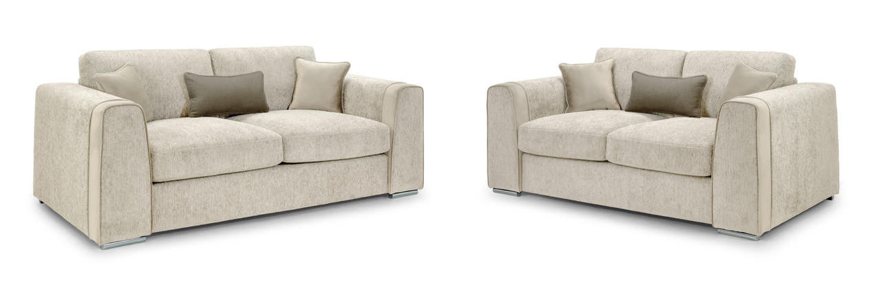 Naples 3+2 Sofa Set - Various Colours