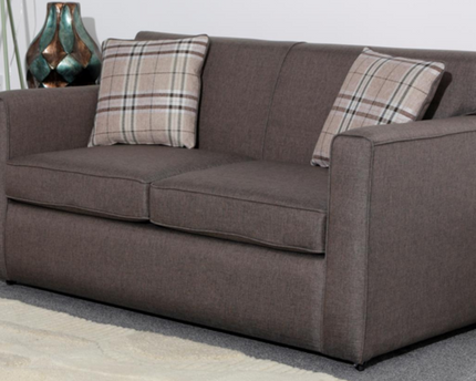 Ziggy 2 Seat Sofa Bed In Brown