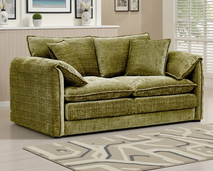 Solaya Green 2 Seater Sofa