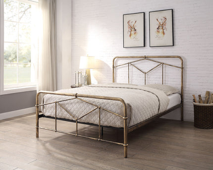 Axton Bronze King Size Bed Bundle