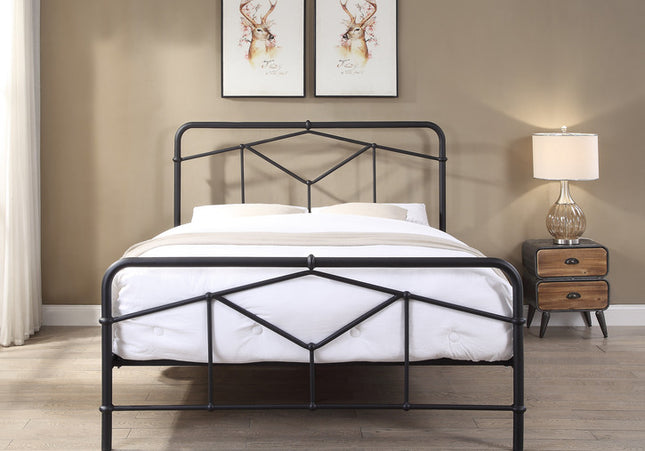 Axton Black King Size Bed Bundle