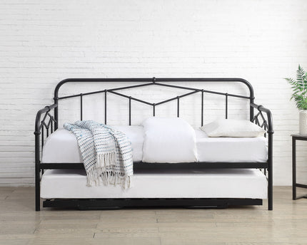 Axton Black Day Bed Bundle