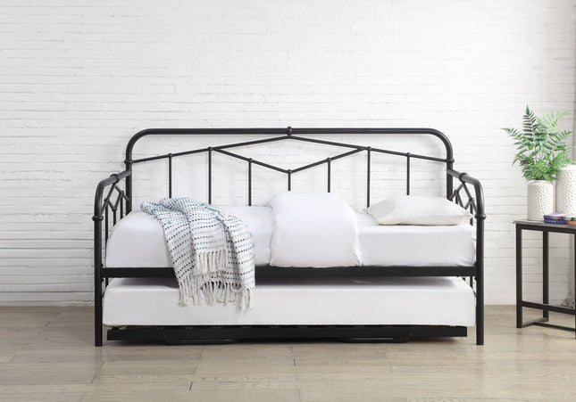 Axton Black Day Bed Bundle