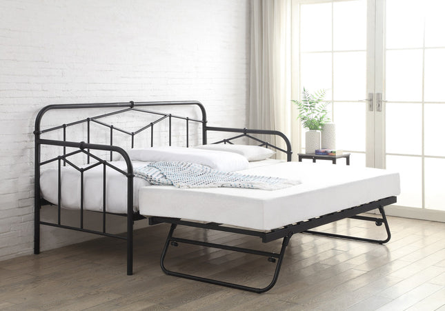 Axton Black Day Bed Bundle