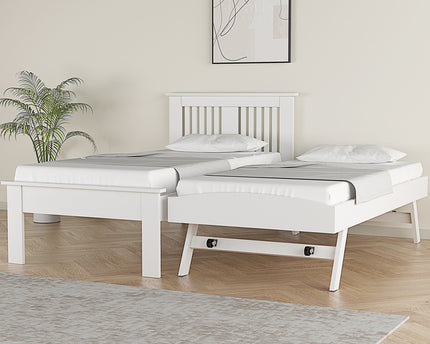 Hendre Day Bed Bundle - White