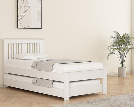 Hendre Day Bed Bundle - White