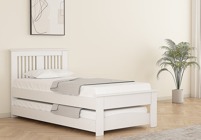 Hendre Day Bed Bundle - White