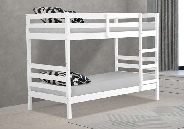 Bailey White Bunk Bed Bundle