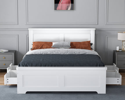 Conway 4 Drawer Bed Bundle In Double or King Size