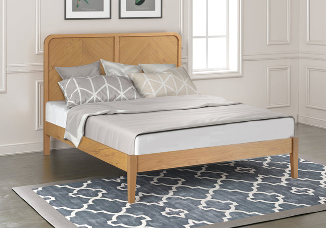 Whelston Oak Bed Bundle - King