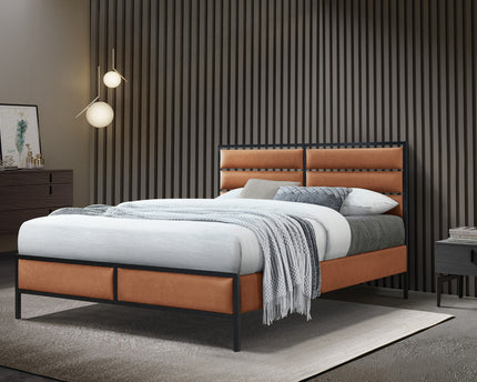 Marford Leather Bed Bundle - Double or King Size