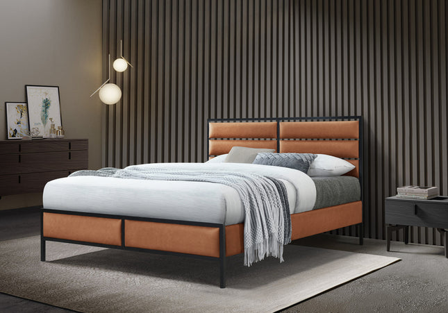 Marford Leather Bed Bundle - Double or King Size