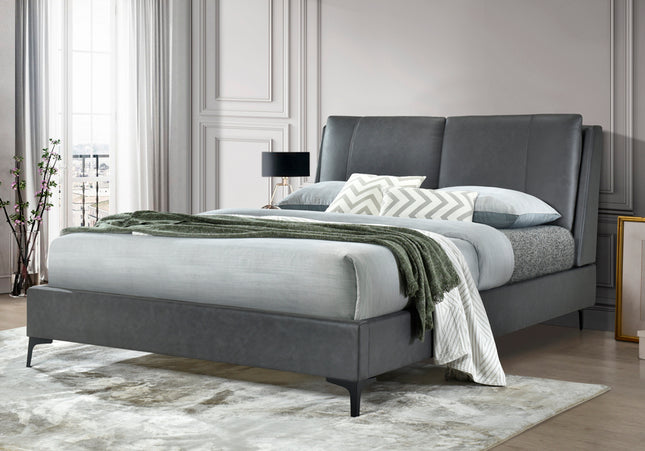 Ashleigh Grey Bed Bundle - Double or King Size