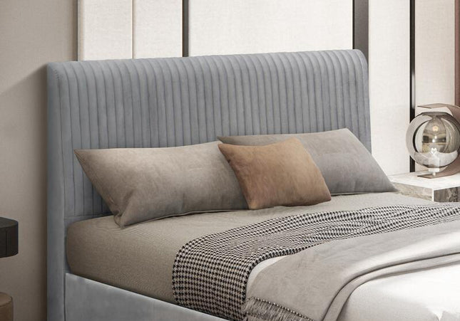 Drury Bed - Double Or King Size - Grey