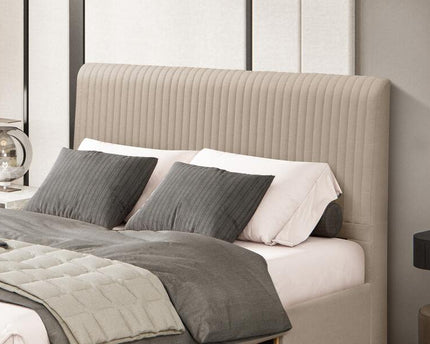 Drury Bed - Double Or King Size - Linen