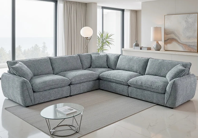 Berlin Corner Sofa – Grey