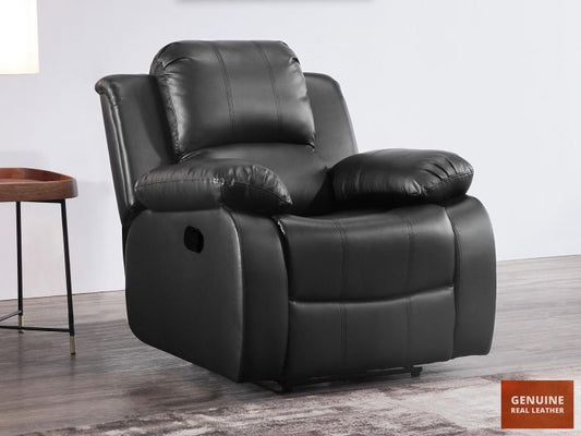 Sienna Manual Reclining Chair - Black