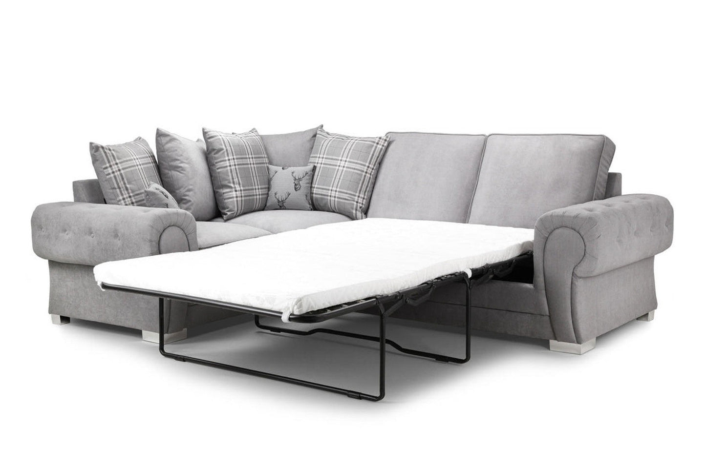 Corner Sofa Bed - Verona 1c2 - Grey