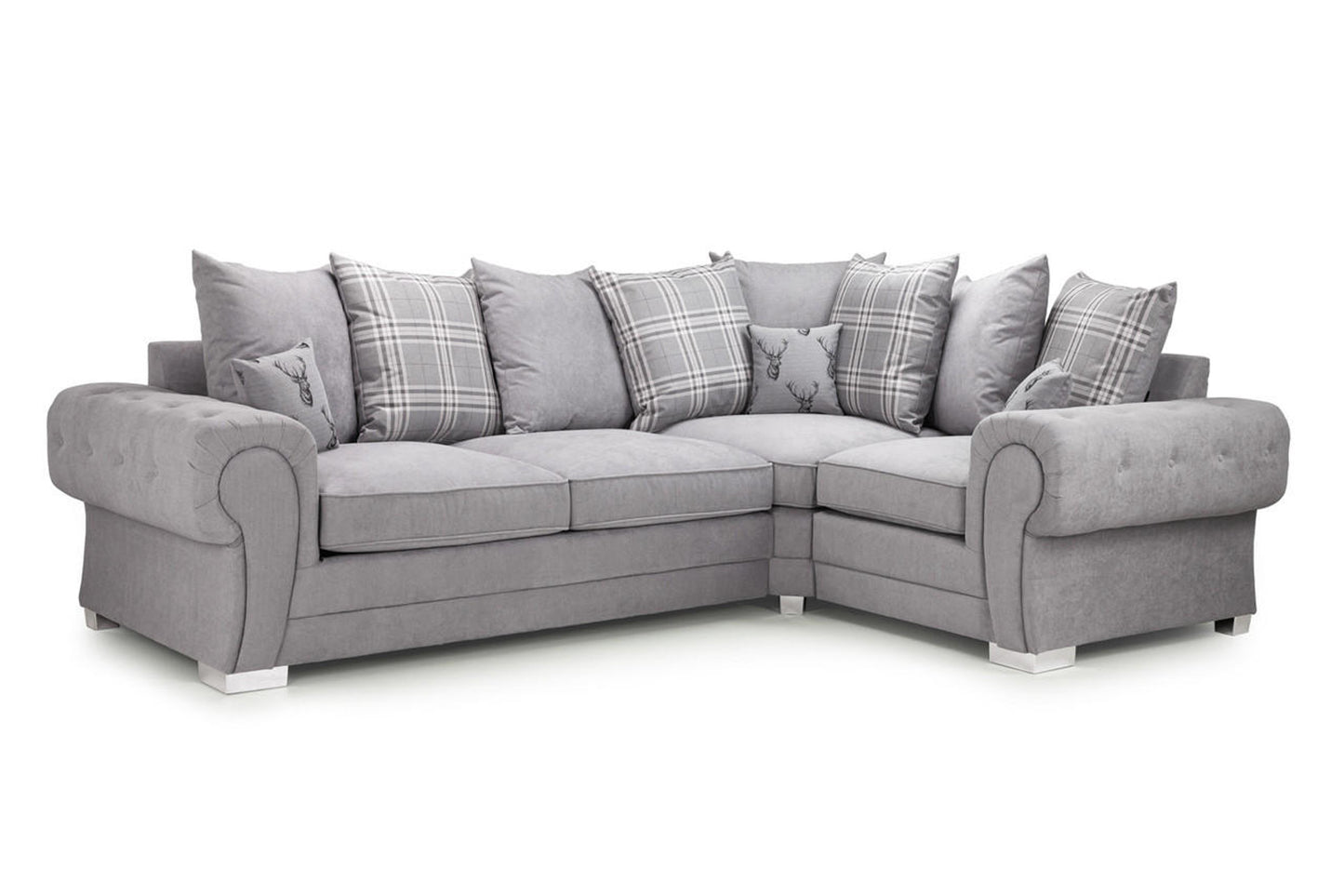 Corner Sofa Bed - Verona 2c1 - Grey