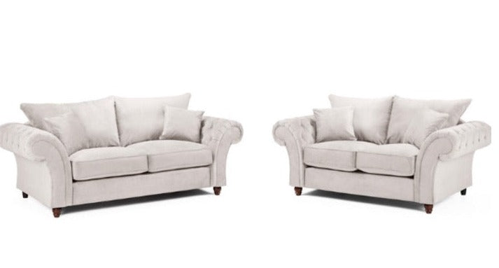 Windsor 3+2 Seat Sofa Set - Stone