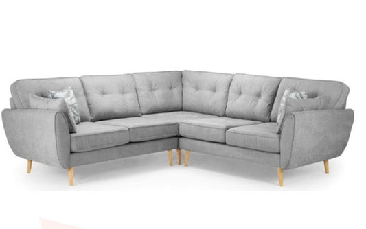 Zinc 2c2 Corner Sofa Set - Grey